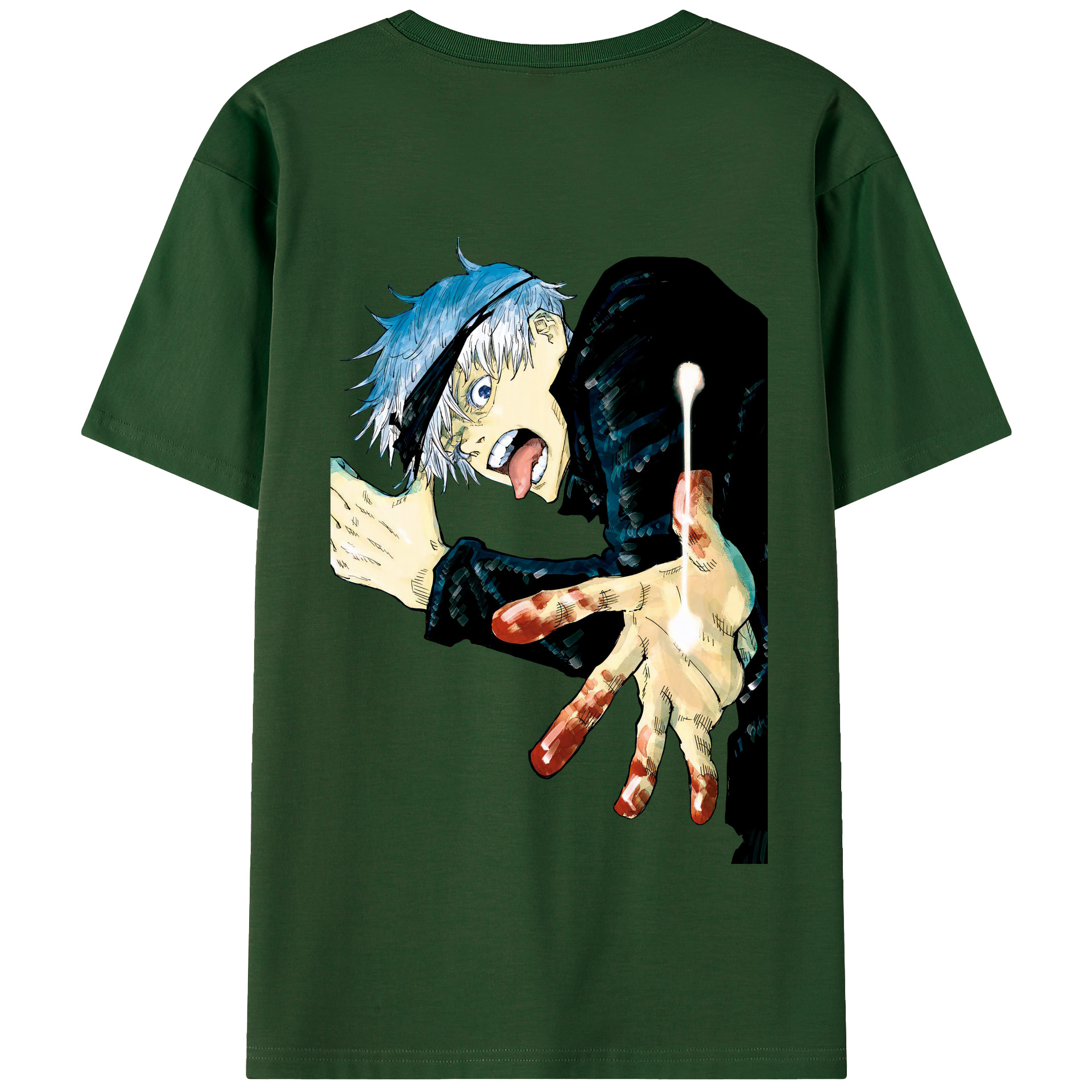 （画像用） 呪術廻戦 Jujutsu Kaisen 綿100％半袖Tシャツ（背面プリント）